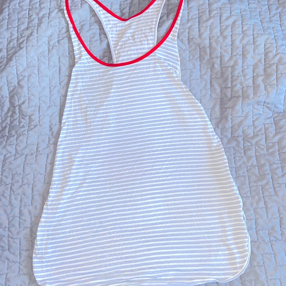 Lululemon striped racerback top